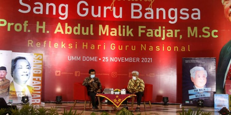 Mengenang Sang Guru Bangsa, UMM Luncurkan 3 Buku tentang Malik Fadjar