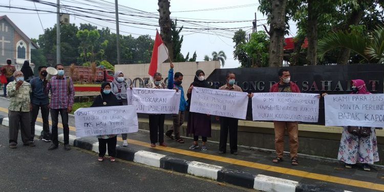 Resah akan Digusur, Pensiunan PTPN II Sampaikan Harapan ke Poldasu