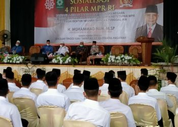 Perkuat Wawasan Kebangsaan, Senator M. Nuh Bekali Civitas STI-Tarbiyah Ar Raudah Hasanah