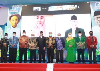 Plt Gubernur Sulsel dan 4 Bupati Hadiri Milad Muhammadiyah ke-109