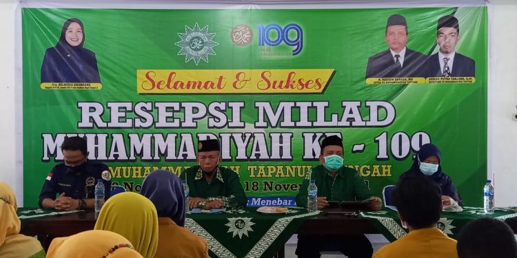 PD Muhammadiyah Tapanuli Tengah Peringat Milad ke-109