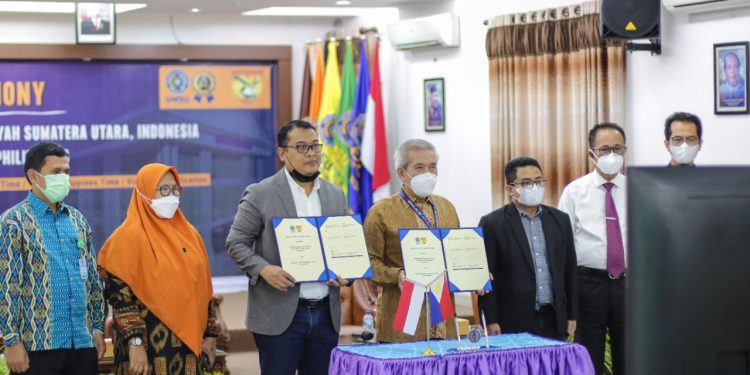 UMSU- Universitas Cagayan  Philipina Sepakati Kerjasama