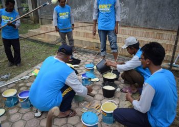 Gampong Punti Jadi Lokasi Bulan Bakti Karang Taruna Aceh