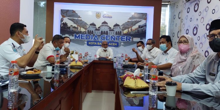 Pemko Banda Aceh Ikuti Penganugerahan Penghargaan Innovative Government Award (IGA) Tahun 2021