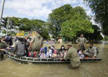 Malaysia Waspada 181 Warga di Pusat Evakuasi Banjir Positif Covid