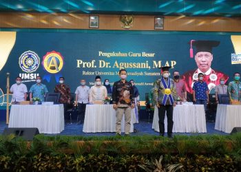 Mengalir Ucapan Selamat untuk Pengukuhan Guru Besar Prof Agussani MAP