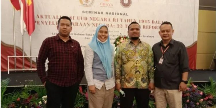 Dosen Fahum UMSU Terlibat Kegiatan Seminar Nasional Aktualisasi UUD