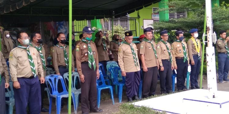 Kwartir HW Sumut Peringati Milad ke103 dengan Apel Siaga