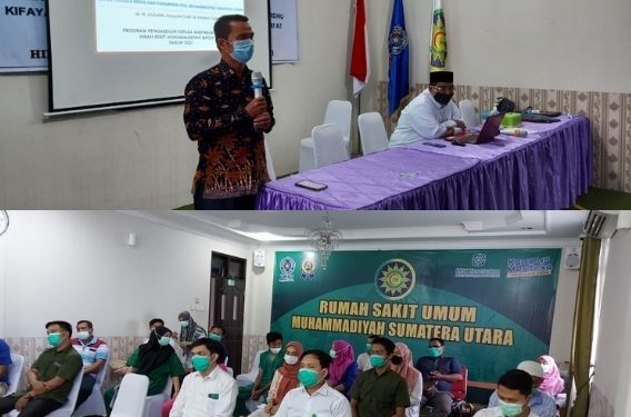 Dosen FK UMSU Gelar Pelatihan Pemulasaran dan Fardhu Kifayah Jenazah Terpapar Covid-19 Sesuai Syari’at