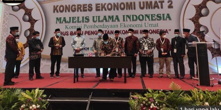 Kongres Ekonomi Umat II MUI Lahirkan 9 Resolusi Jihad Ekonomi