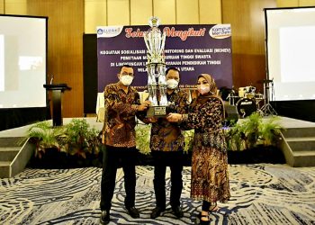 UMSU  “Hatrick”  Juara Kampus Terbaik LLDikti Sumut