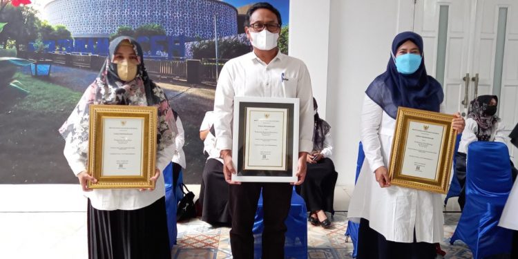 Tiga Puskesmas di Banda Aceh Raih Penghargaan dari Kemenkes RI