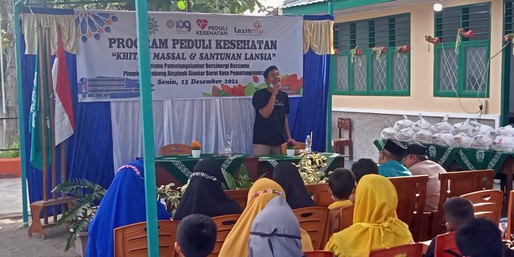 LazisMu Pematang Siantar Gelar Santunan dan Pemeriksaan Kesehatan