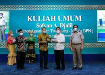 PP Muhammadiyah Terima Sertipikat Tanah Seluas 21,8 Hektar di Desa Sentis Deli Serdang
