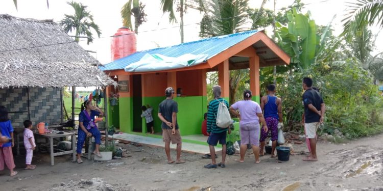 Air Bersih di Desa Karang Gading Sulit, ACT Bantu Sumur Wakaf