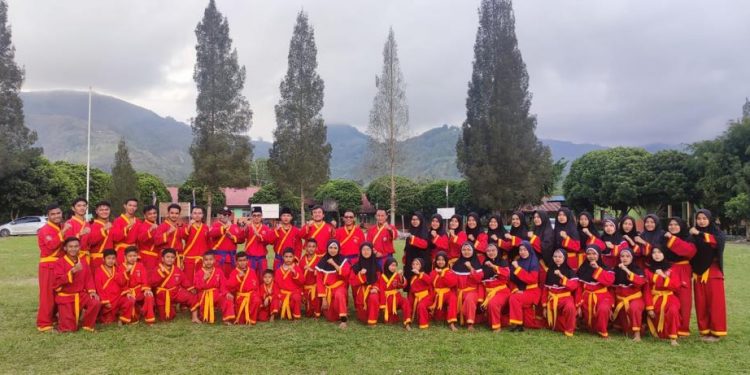 Pimda Tapak Suci 334 Aceh Tengah Sukses Gelar UKT, 44 Pesilat Ikut Serta