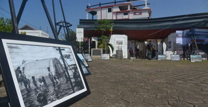 Pameran foto tsunami pandemi Aceh