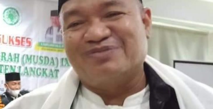 H Zulkifli A Dian Lc terpilih menjadi Ketua MUI Langkat