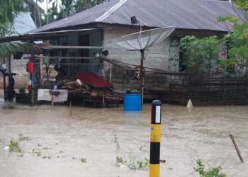 Hujan lebat, lima kecamatan di Aceh Utara terendam banjir