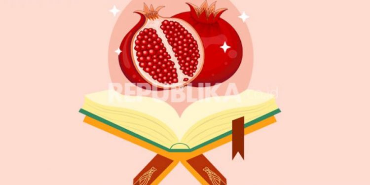 Delima Nama Buah yang disebutkan dalam Tiga ayat Alquran