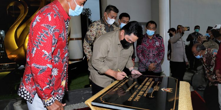 Erick Thohir Resmikan Hotel Bintang Empat Milik UMM