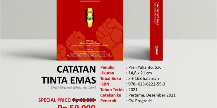 Kader Muhammadiyah Terbitkan Buku Catatan Tinta Emas IMM