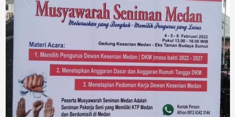 Jaya Arjuna Desak Walikota Medan Bentuk Pengurus Dewan Kesenian Medan