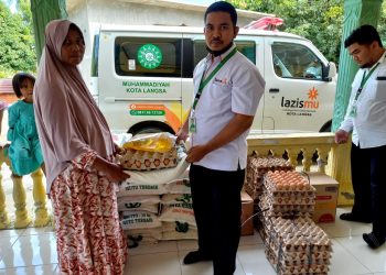 Aceh Dihantam Banjir, LazisMu Langsa  Merespon dengan Bantuan