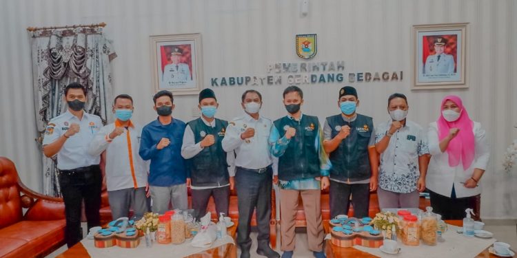 Bupati Sergai Sambut Kehadiran LazisMu, Mari Kita Bergandengan Tangan