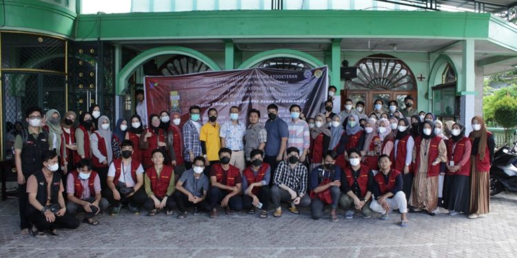 Lazismu Kota Medan Gelar KhitananMasal di Masjid Al-Ikhlas