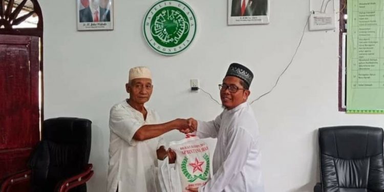 Bantuan Pasca Banjir, Warga Sergai Apresiasi Bantuan MUI Sumut