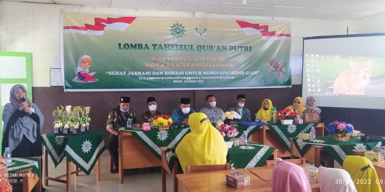 Bina Anak Sejak Dini, Nasyiatul Aisyiyah Pematang Siantar Gelar Tahfidzul Qur’an Putri