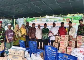 LazisMu Sumut Respon Banjir Bandang Palas, PDM-PDA Serahkan Bantuan untuk Korban