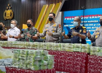 Polda Aceh Bongkar Sindikat Narkotika, Enam Pelaku Ditangkap