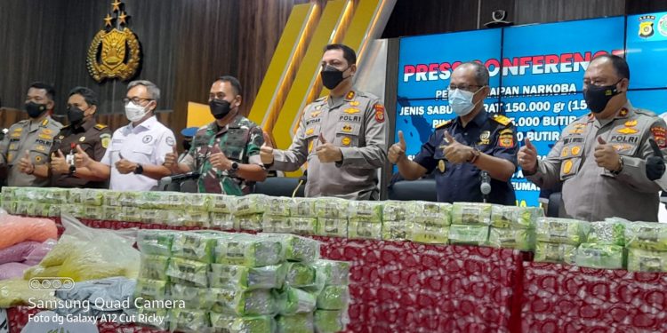 Polda Aceh Bongkar Sindikat Narkotika, Enam Pelaku Ditangkap