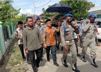 Tokoh Muhammadiyah Aceh Lepas Jenazah Rudi Ismawan ke Pemakaman