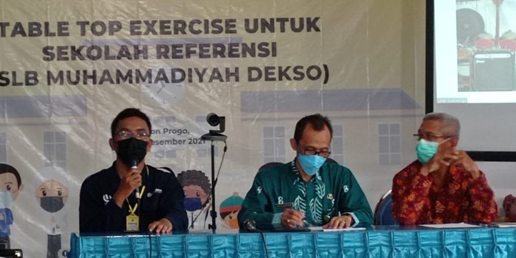 SLB Muhammadiyah Dekso Gelar Table Top Exercise Hadapi Pembelajaran Tatap Muka