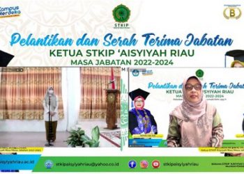 Ketua Umum PP ‘Aisyiyah Lantik Ketua STKIP ‘Aisyiyah Riau Periode 2022-2025