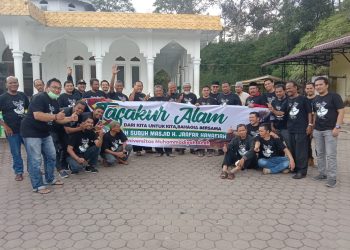 Tafakur Alam, Ciptakan Kekompakan Jamaah Masjid H. Jaafar Hanafiah Kampus Unmuha