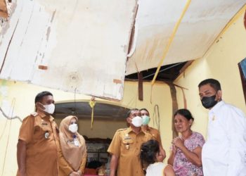 138 rumah di Deliserdang rusak diterjang angin kencang