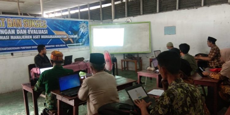 PCM Medan Johor Gelar Bimtek Penginputan Aplikasi SIMAM