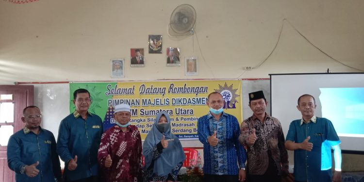 Dikdasmen PWM Sumut Lakukan Pembinaan ke Sekolah di Sergai