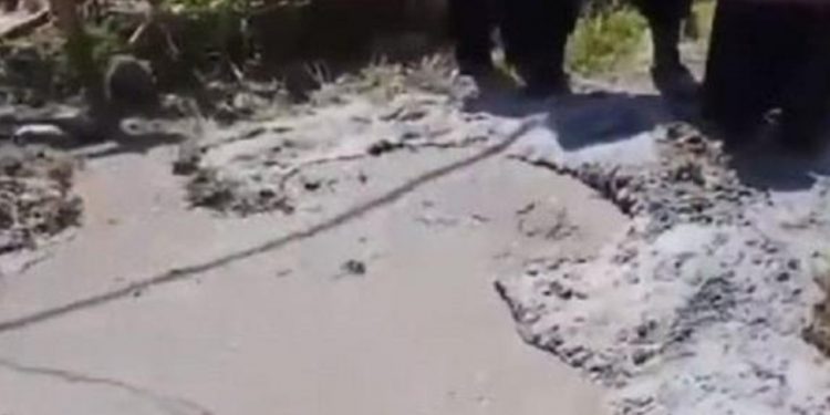 Pasca Gempa Bumi, Muncul Fenomena Air Panas di Wilayah Jorong