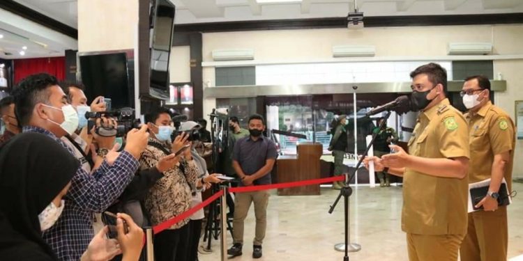 Covid19 Naik, Walikota Medan Minta Warga Taati Prokes Terutama Masker