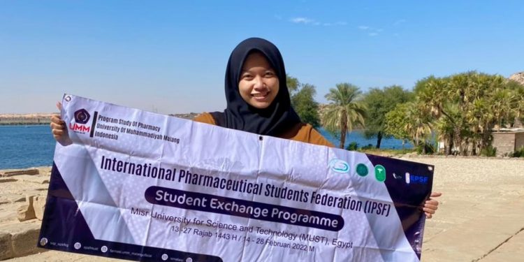 Mahasiswa Muhammadiyah Ini Wakili Indonesia di IPSF Mesir