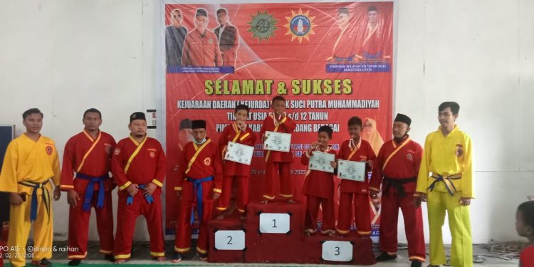 Tim Tapaksuci Masjid Taqwa Raih Juara Umum Kejurda Usia Dini