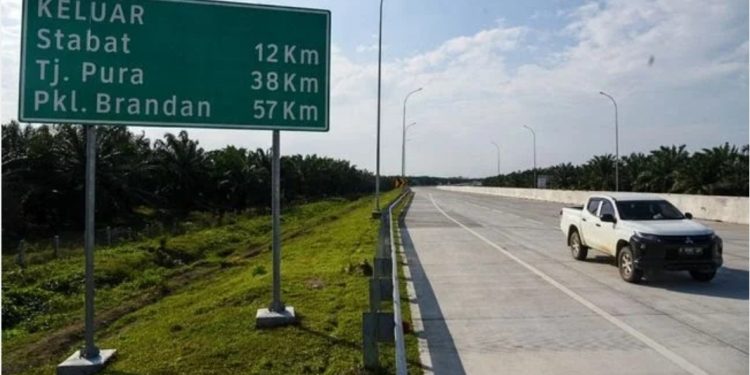 Ruas Tol Binjai – Stabat Sepanjang 11,8 Km Diresmikan