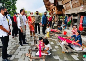 Presiden: Penataan Kampung Ulos Huta Raja Lestarikan Warisan Pusaka