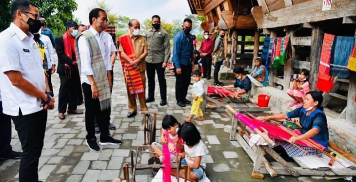 Presiden: Penataan Kampung Ulos Huta Raja Lestarikan Warisan Pusaka