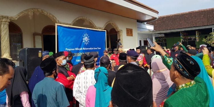 Simbol Dakwah dan Kehormatan Muhammadiyah Kembali Tegak di Tampo Banyuwangi